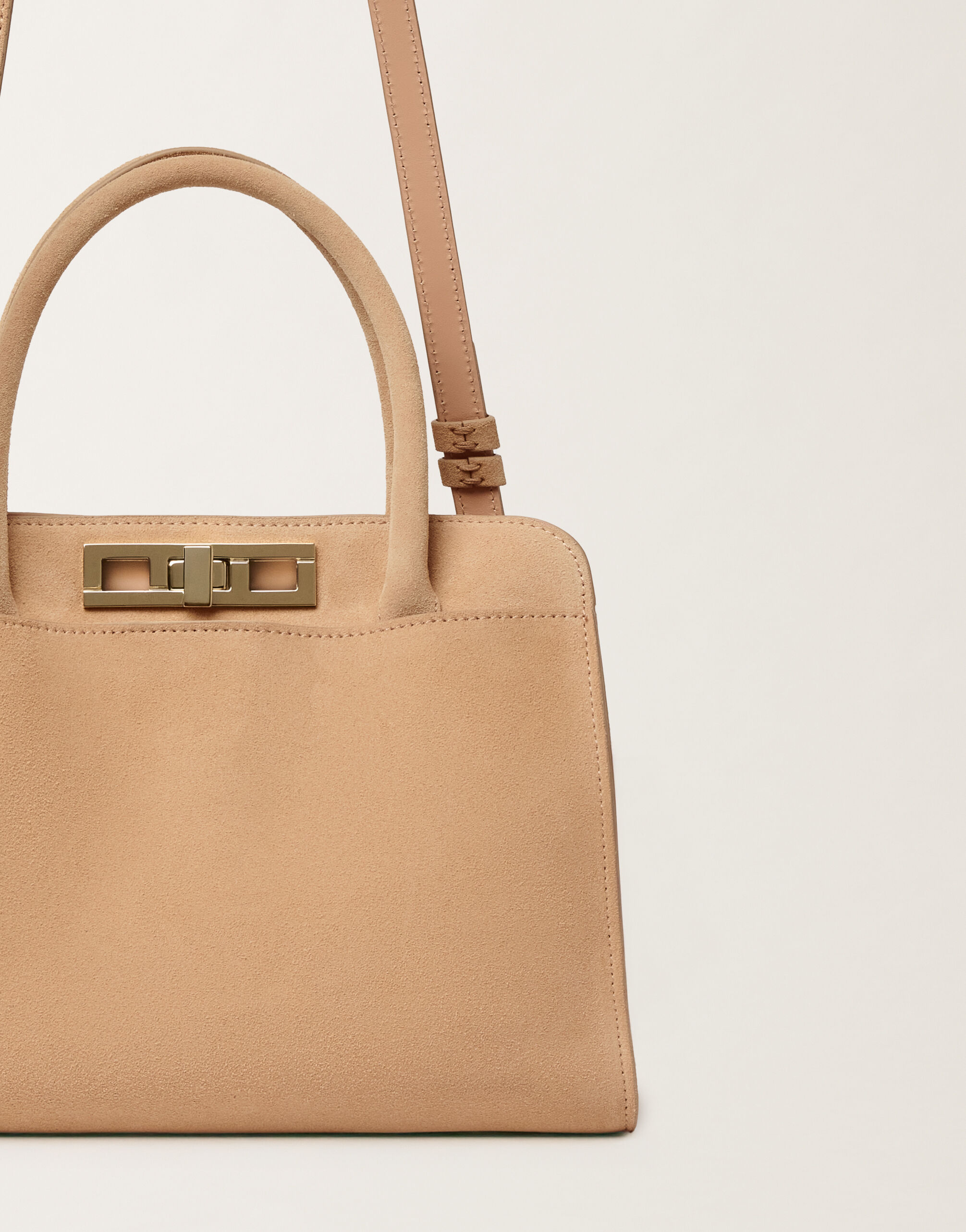 Suede handbag, rope Fabiana Filippi Suede handbag, rope ROPE BGD266A852M0000000