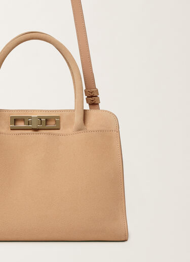 Suede handbag, rope Fabiana Filippi Suede handbag, rope ROPE BGD266A852M0000000