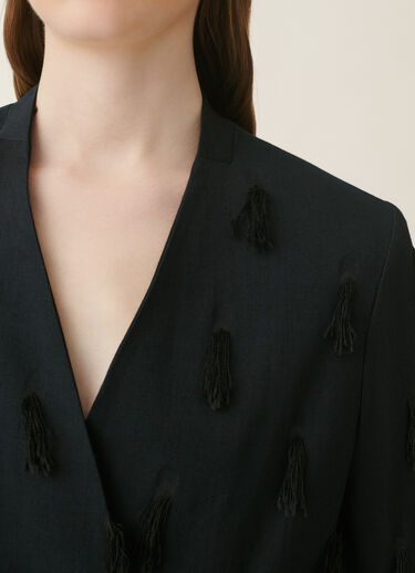 Topcoat en cady, bleu nuit Fabiana Filippi Topcoat en cady, bleu nuit Bleu nuit CTD216F207M3650000