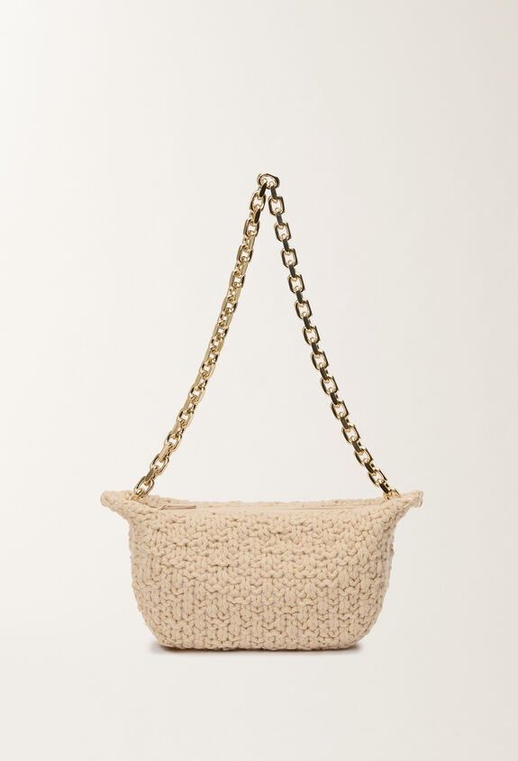 Fabiana Filippi Camel eyelet bag, albino BROWN BGD215A848L8110000
