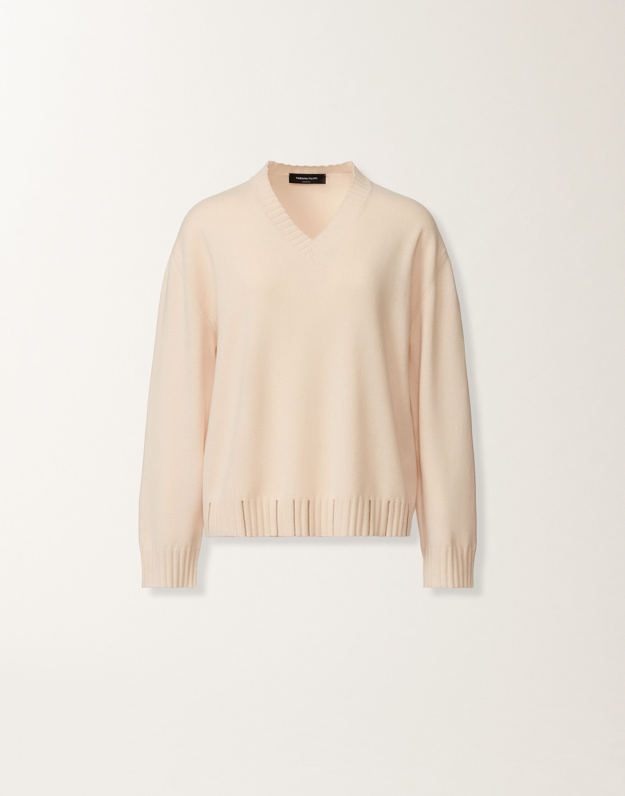 Fabiana Filippi Pullover aus Platinum, Wattiert Rosa MAD215F015L5170000