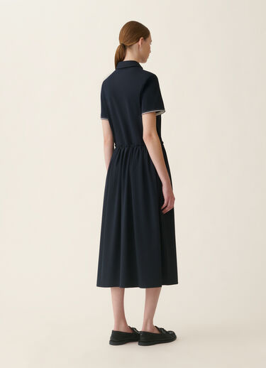 Fabiana Filippi Robe en jersey point Milano, bleu nuit Bleu nuit ABD216F138M3100000