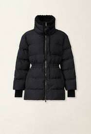 Fabiana Filippi Midi ultralight technical down coat, black Black CTD226F658M3960000