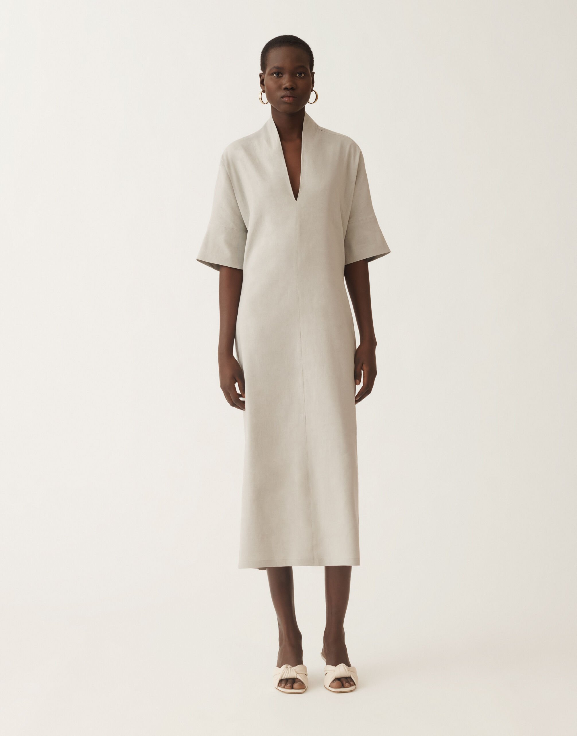 VIP【関税送料無料】希少 Fabiana Filippi Virgin Wool Dress Beige Wool dress Fabiana Filippi - Vitkac Australia