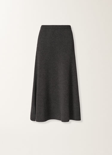 Fabiana Filippi Skirt in Platinum, grey denim Grey GND225F816N1280000
