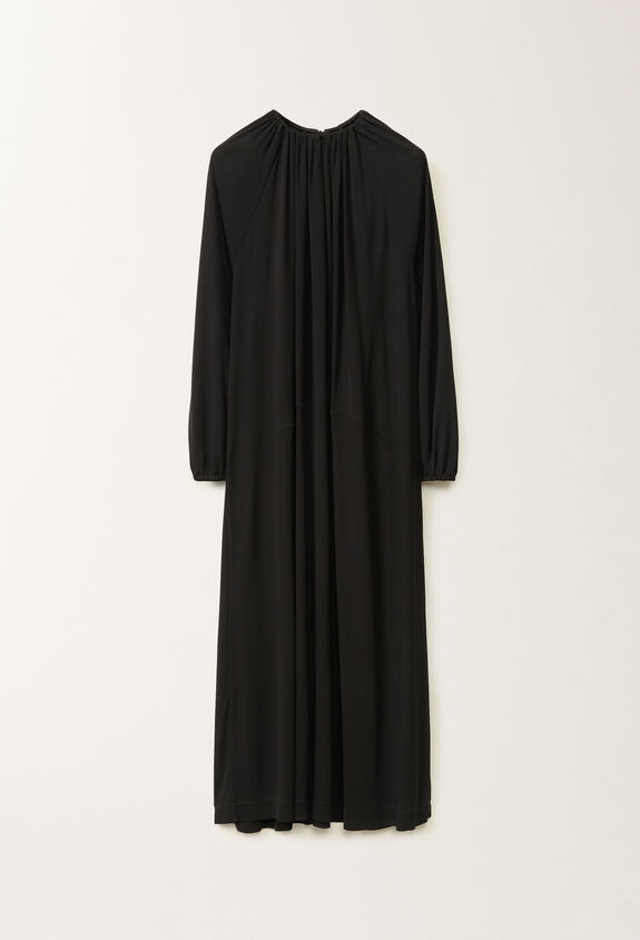 Fabiana Filippi Viscose jersey dress, black BLACK ABD265F189D8060000