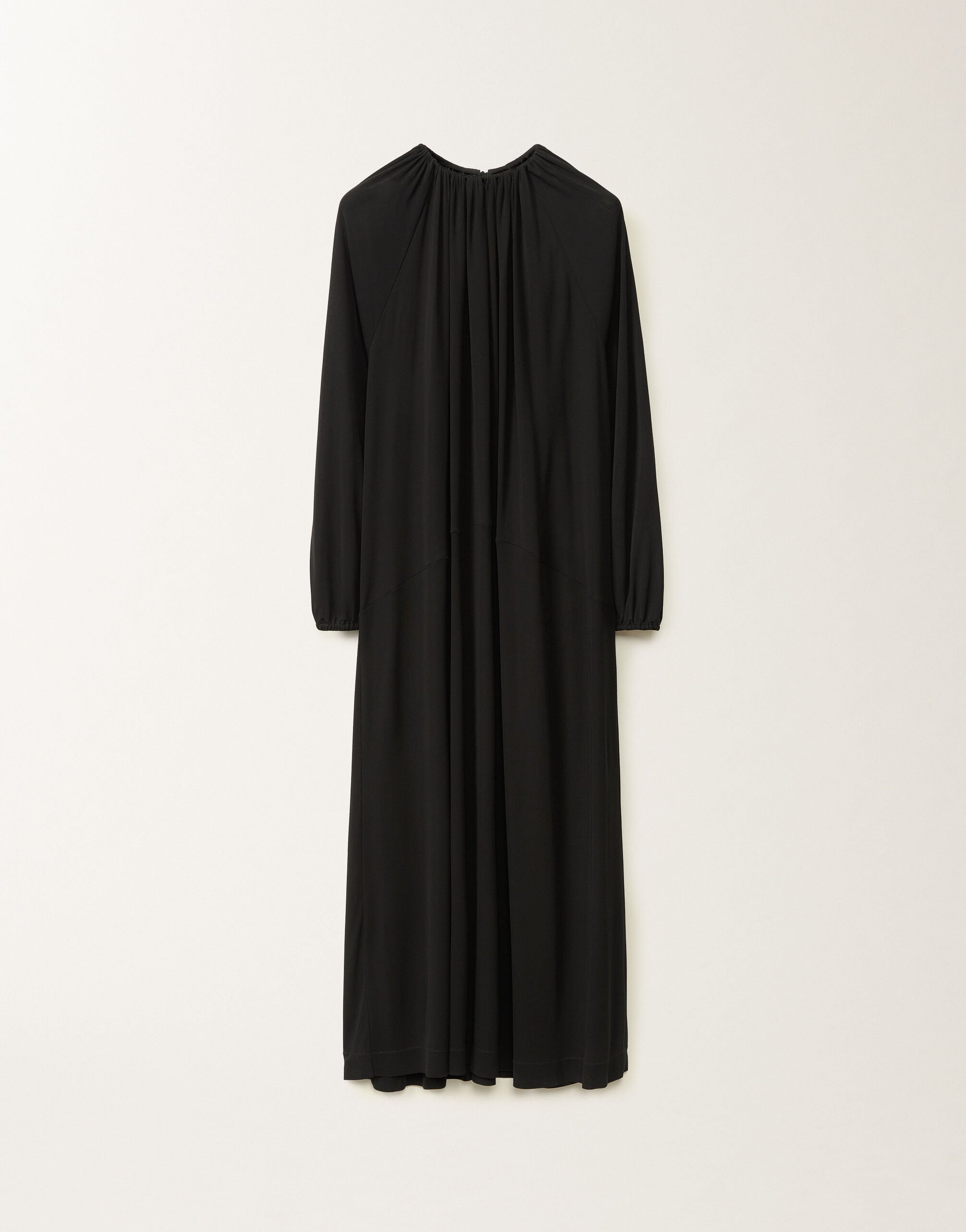 Fabiana Filippi Kleid aus Jersey in Viskose, schwarz SCHWARZ ABD265F189D8060000