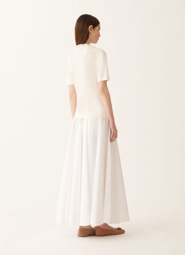 Polo in seta e cotone, rafia Fabiana Filippi Polo in seta e cotone, rafia RAFIA MAD276F465M2210000