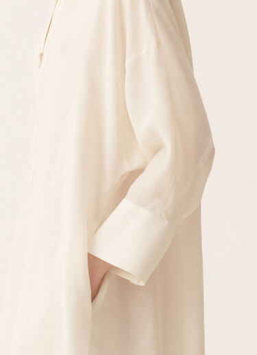 Fabiana Filippi Fluid midi dress in cream Butter ABD266F183D9540000