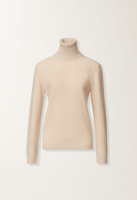Fabiana Filippi Wool and silk sweater with sequins, rope BEIGE MAD215F066D2960000