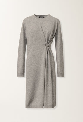 Fabiana Filippi Platinum dress, rock grey GREY ABD215F141L5170000