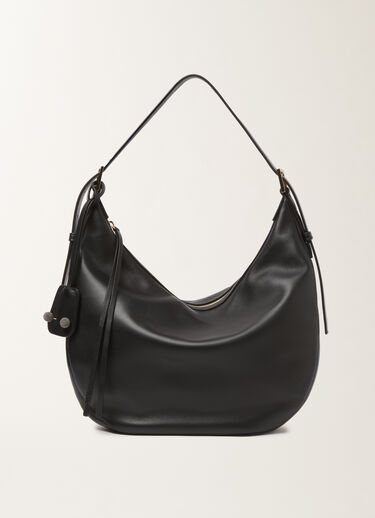Fabiana Filippi Black nappa hobo bag Black BGD266A803M0040000