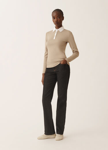 Fabiana Filippi Camiseta de jersey, abedul Beige JED225F596L6860000