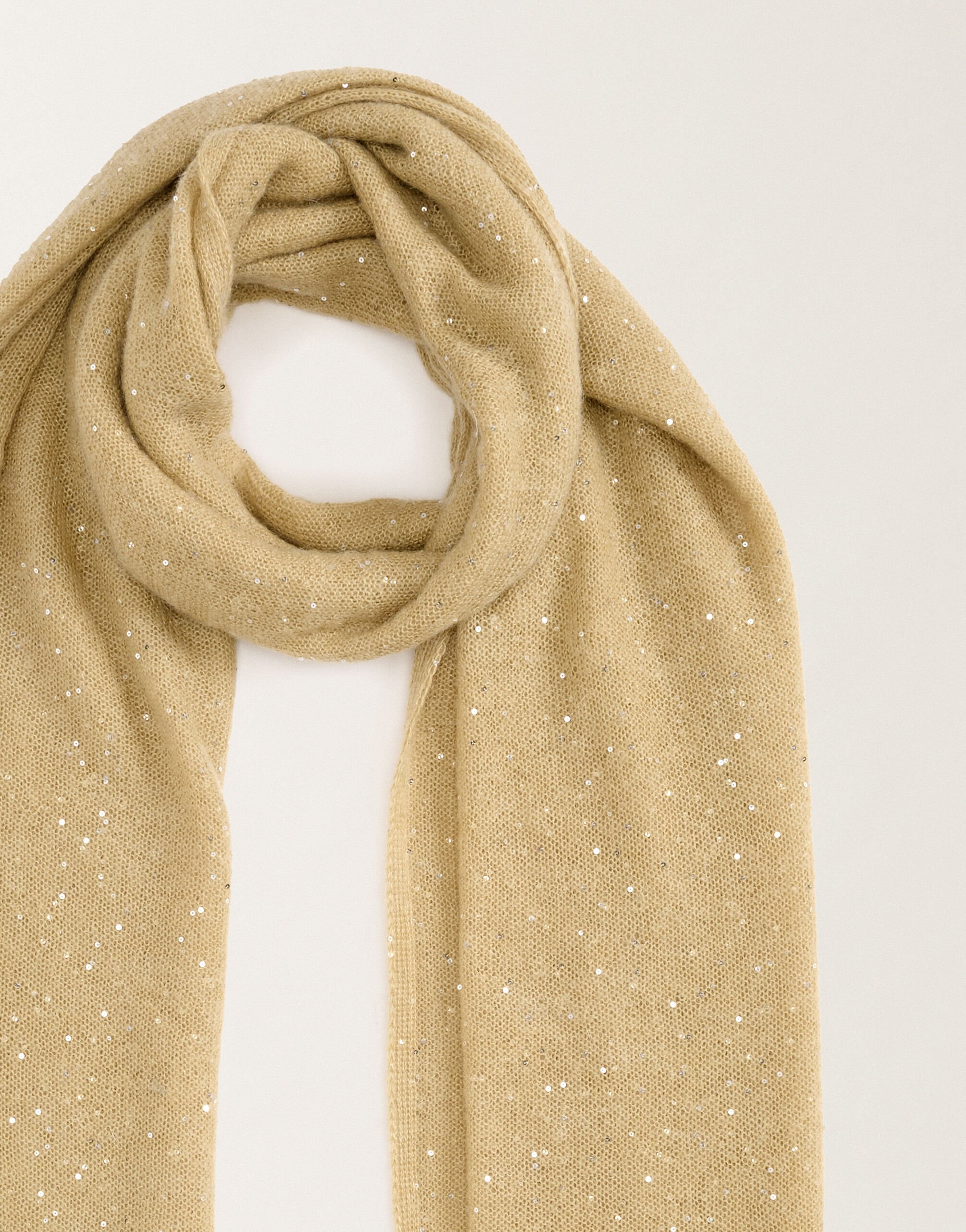Fabiana Filippi Étole en mohair, or JAUNE SAD265A814D8170000