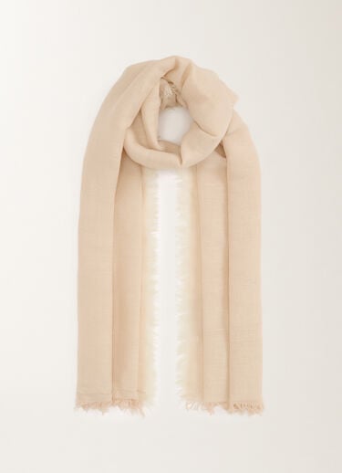 Fabiana Filippi Sciarpa in lino e cotone, sabbia SABBIA SAD265A803L2740000