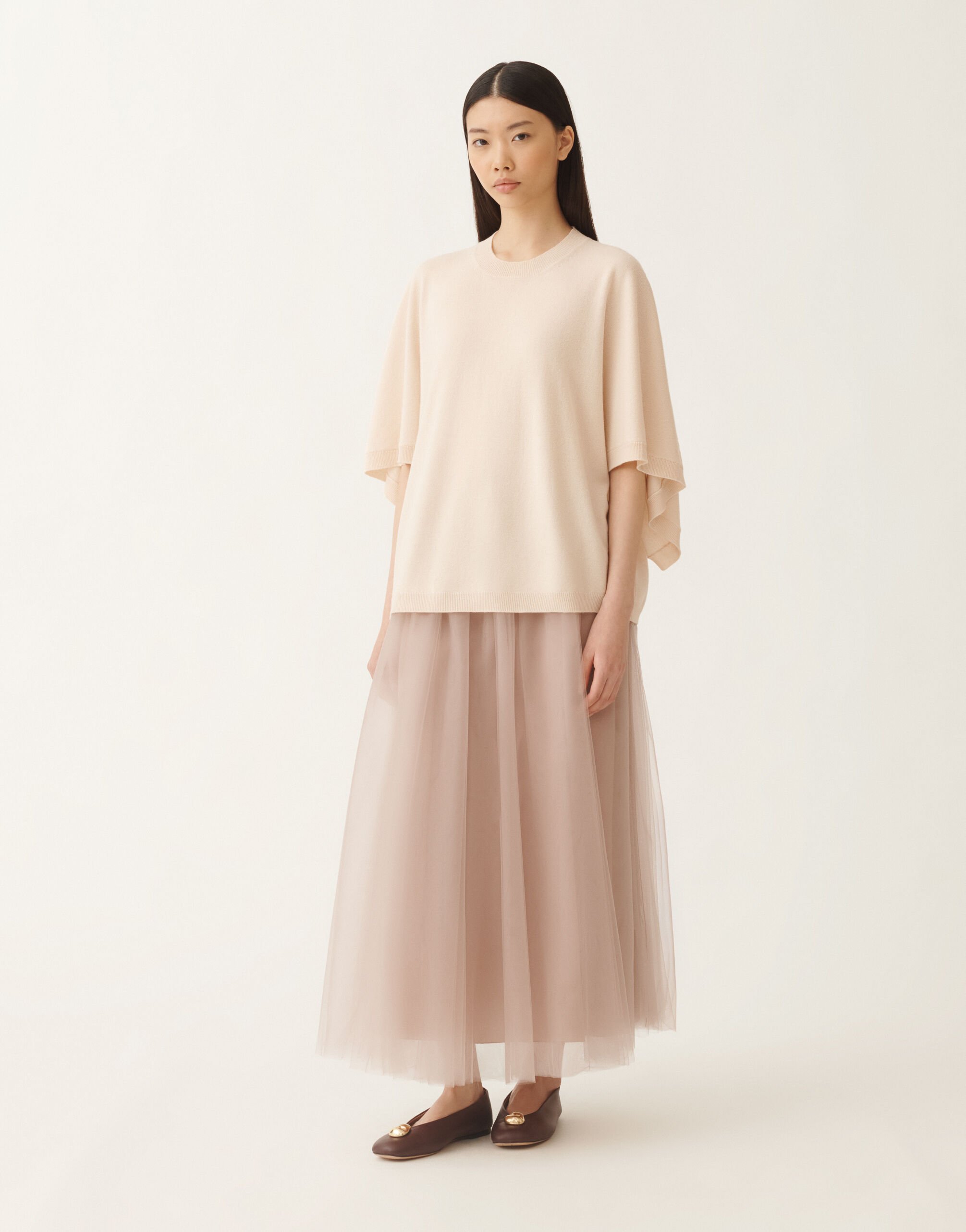 Fabiana Filippi Platinum sweater, cream PINK MAD215F047L5170000
