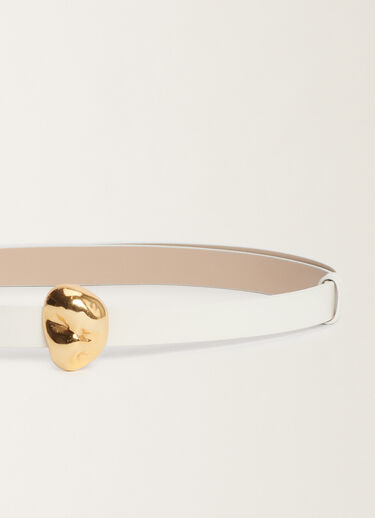 Fabiana Filippi Calfskin belt, butter WHITE AAD215A829L8030000