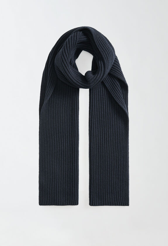 Fabiana Filippi Platinum scarf, ink blue BLUE SAD214A812N1280000