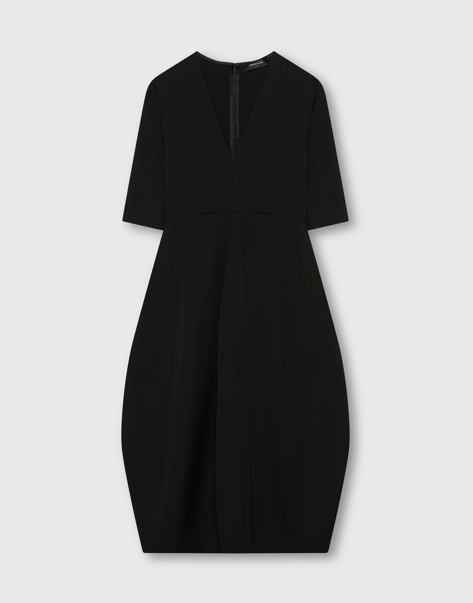 Vestido hot sale lana negro