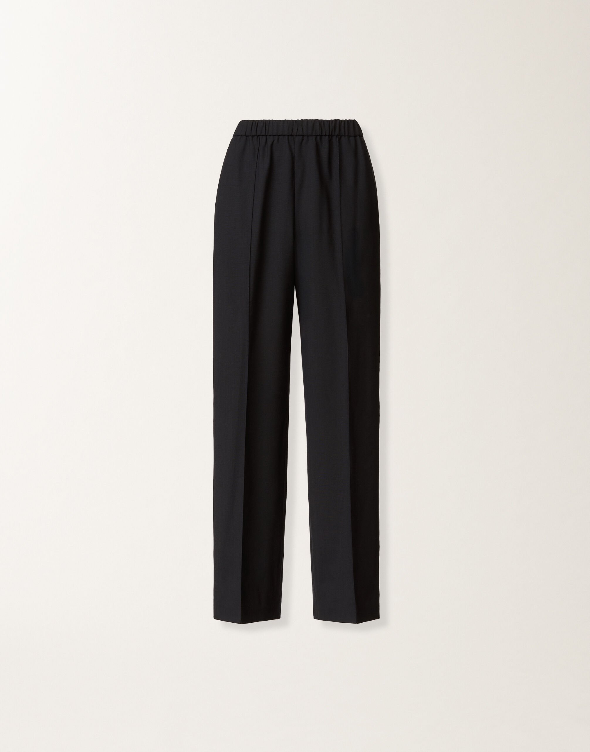 Fabiana Filippi Gubbio jogging pants in night blue bistretch lightweight wool Blue PAD266F322L7630000