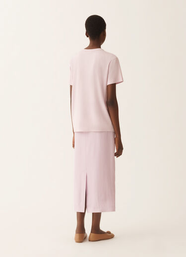 Fabiana Filippi T-Shirt aus Jersey, rosa Lila Fliederrosa JED266F133L7960000