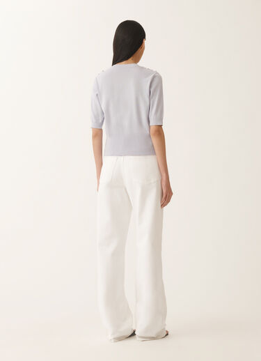 Fabiana Filippi Pullover aus Baumwolle, malve LAVENDEL MAD275F542L3350000