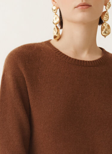 Fabiana Filippi Maglia in cashmere, mogano MARRONE MAD215F012N9000000