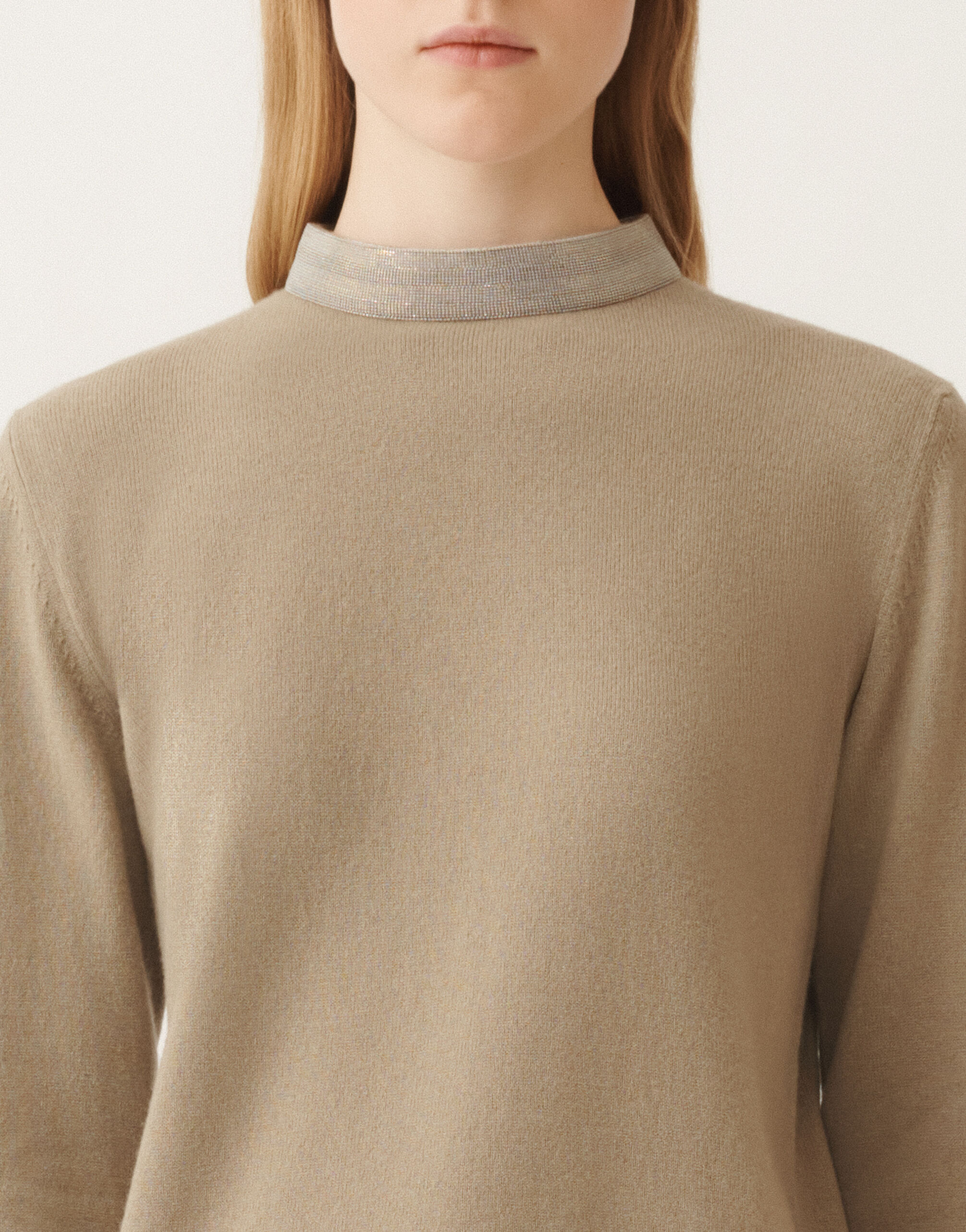 Fabiana Filippi Maglia in Platinum, oliva VERDE MAD215F092L5170000