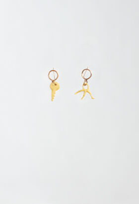 Fabiana Filippi Eco brass pendant earrings ONLY ONE COLOR BXD275A161L4280000