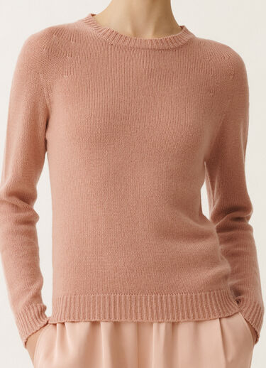 Fabiana Filippi Pullover aus aufgerautem Kaschmir, blush ROSA MAD265F031N9000000