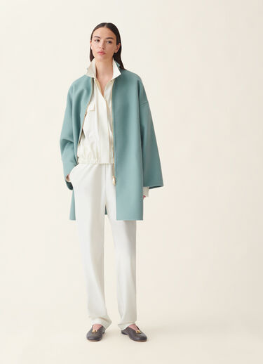 Fabiana Filippi Pantalón en tecno tailoring, mantequilla Mantequilla PAD216F304M5210000