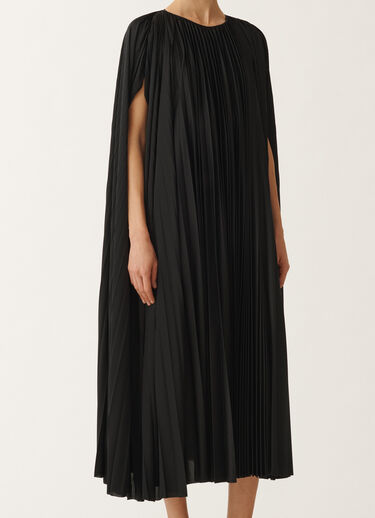 Fabiana Filippi Pleated jersey dress, black BLACK ABD265F440L2990000
