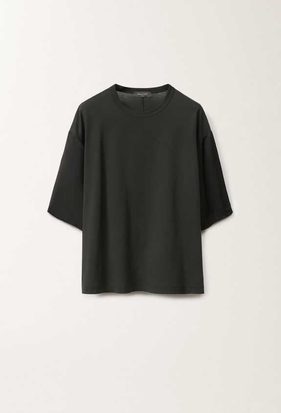 Fabiana Filippi Top in jersey, nero NERO JED265F096L1700000