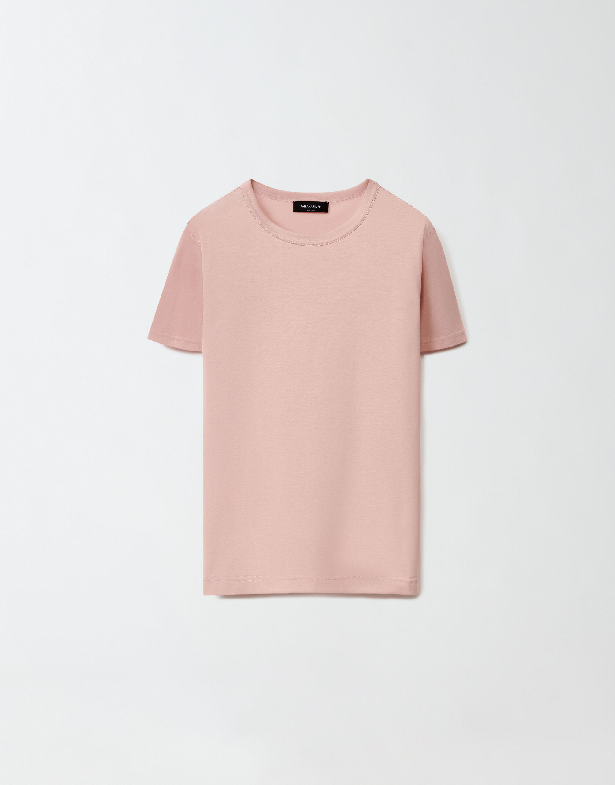 [FABIANAFILIPPI] プリントジャージーTシャツ レディースジャージー Tシャツ（ペブル） セール | Fabiana