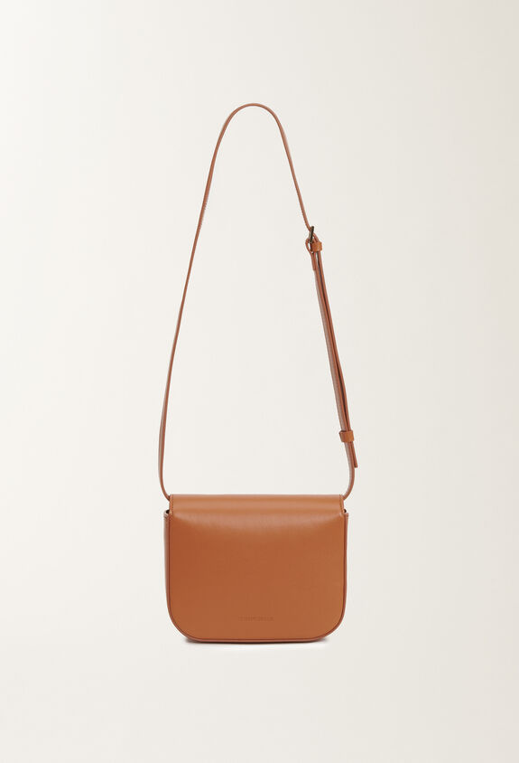 Fabiana Filippi Eclissi calfskin mini messenger bag, tan BROWN BGD265A860L2140000
