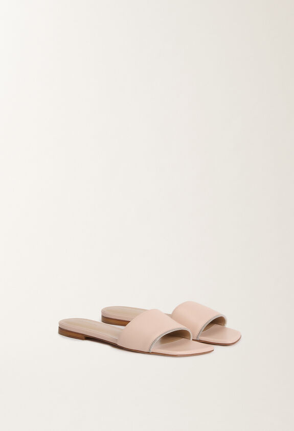 Fabiana Filippi Calfskin slippers, candy CANDY ASD275A880L4120000