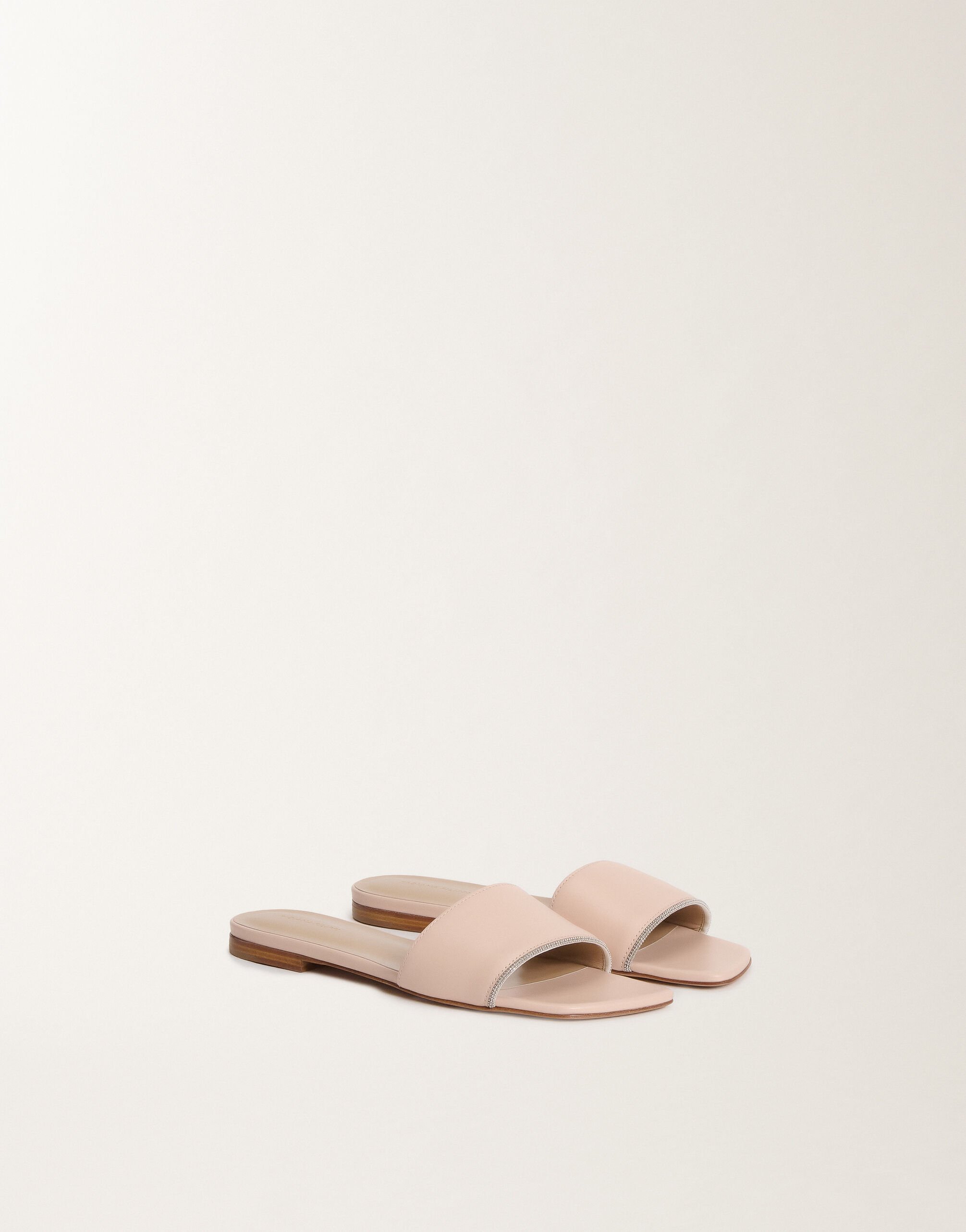 Fabiana Filippi Calfskin slippers, candy CANDY ASD275A880L4120000