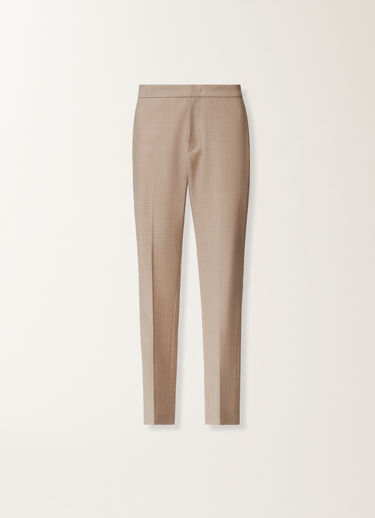 Fabiana Filippi Montefalco trousers in bi-stretch fresco wool, maple Beige PAD215F326L5230000