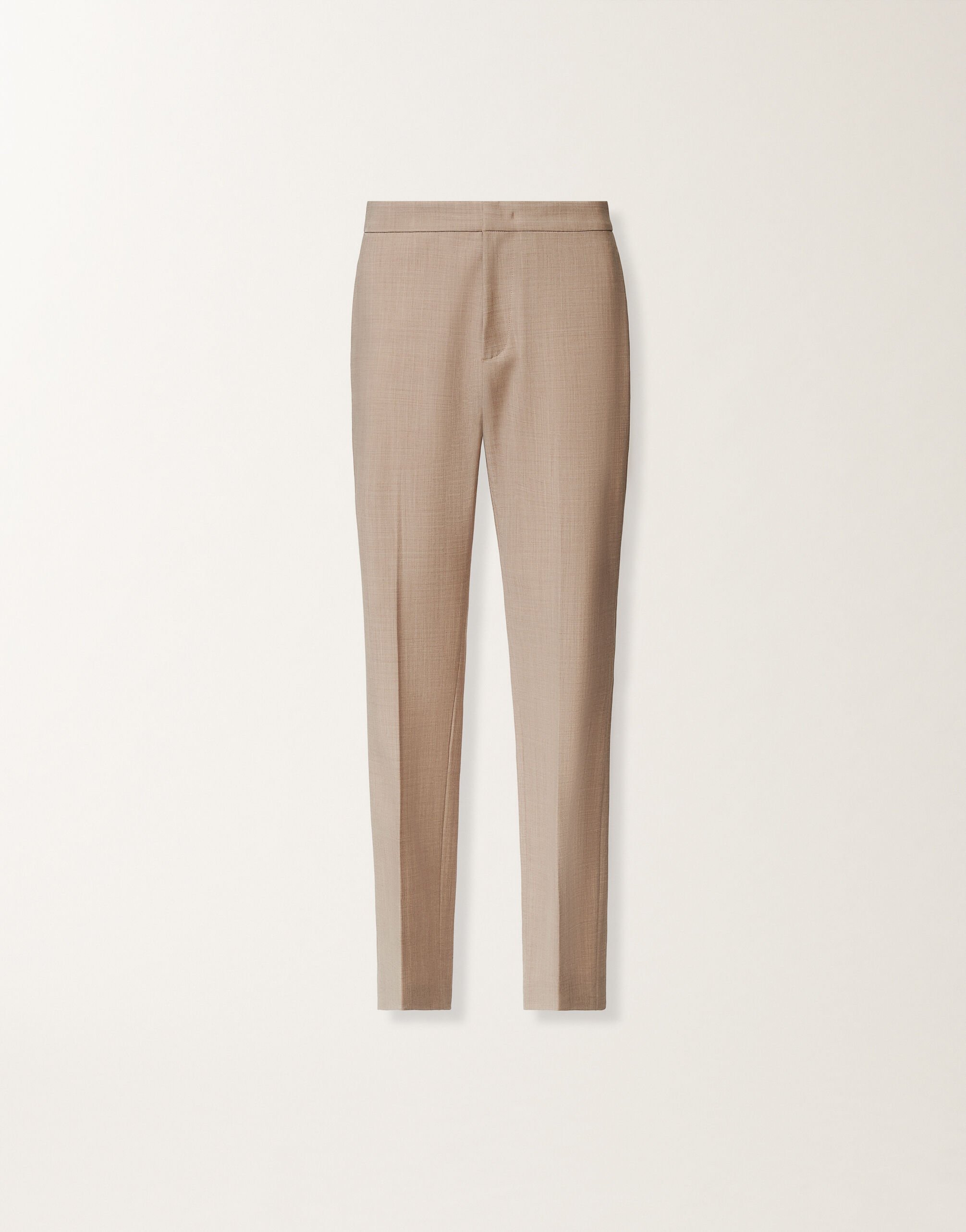 Fabiana Filippi Montefalco trousers in bi-stretch fresco wool, maple Beige PAD215F326L5230000
