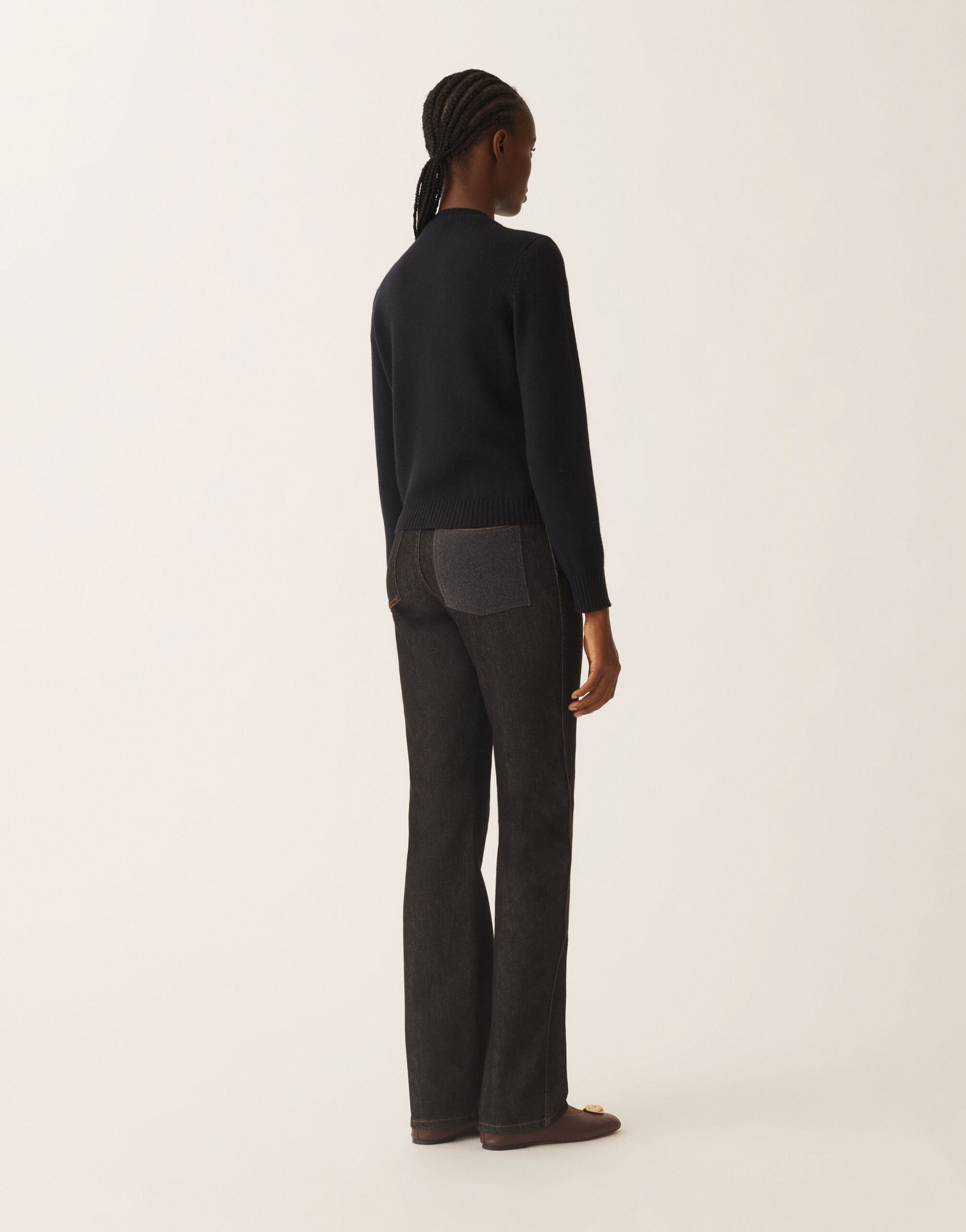 Fabiana Filippi Cardigan in Platinum, blu notte Blu MAD225F057L5170000