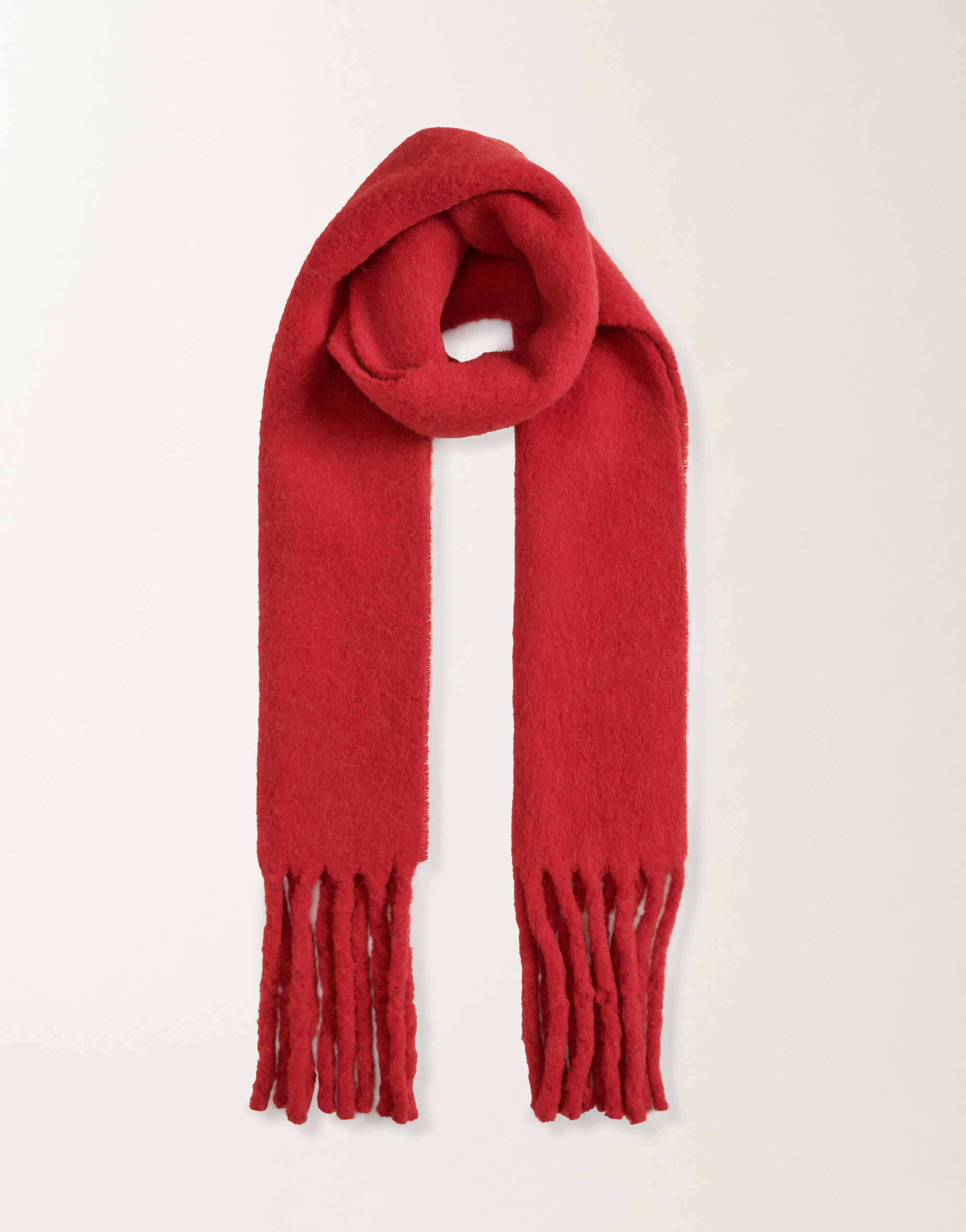 Fabiana Filippi Langer Alpaka-Wollschal, Lack Rot SAD225A929L8460000