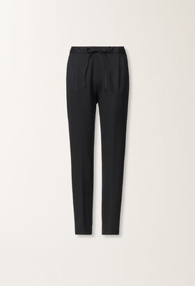 Fabiana Filippi Jersey trousers, midnight blue BLUE PAD215F366L5210000