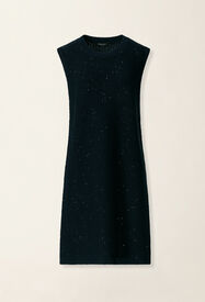 Fabiana Filippi Robe en Platinum et paillettes, bleu nuit Bleu nuit ABD216F380M3270000