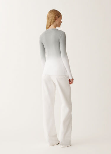 Fabiana Filippi T-shirt en jersey à imprimé dégradé, cendre GRIS JED265F153L2870000