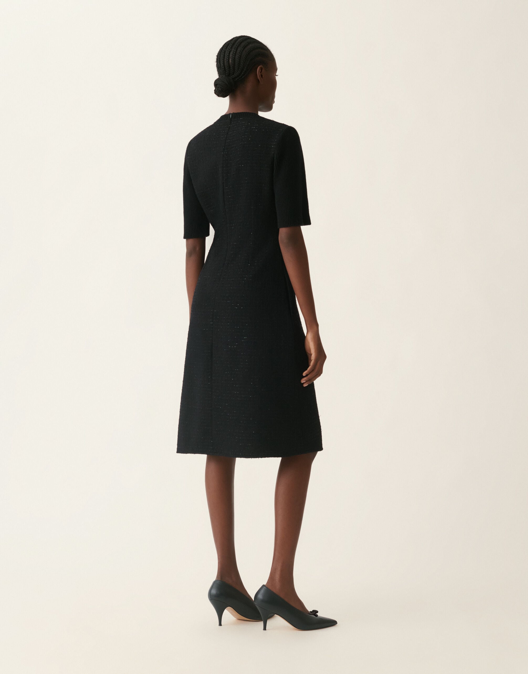 Sequin dress, black Fabiana Filippi Sequin dress, black Black ABD226F584M4520000
