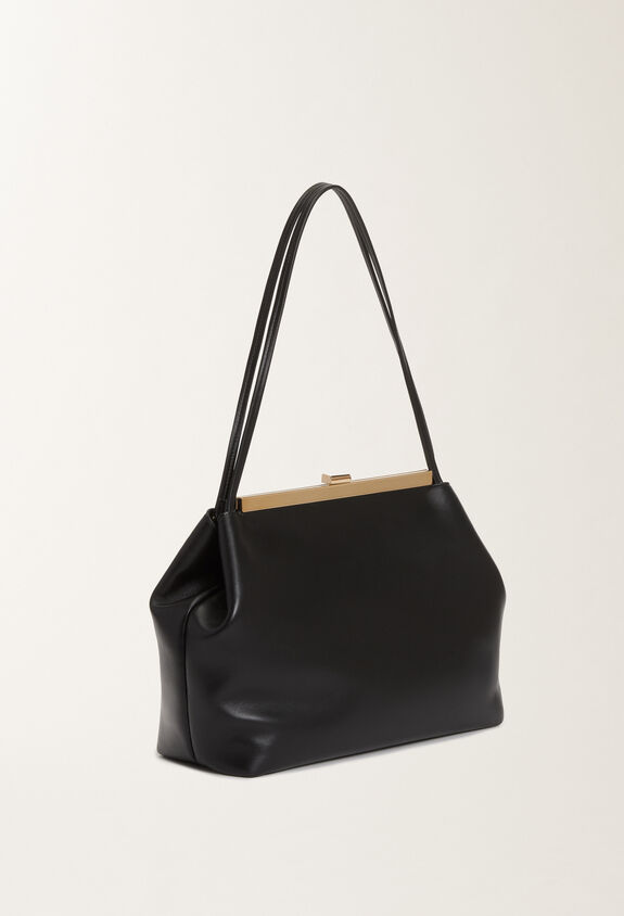 Fabiana Filippi Nappa leather pouch, black BLACK BGD265A850L2120000