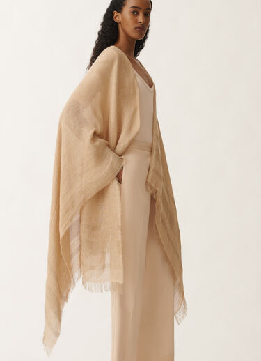 Fabiana Filippi Cape aus Viskose, sand SAND SAD275A002L4030000