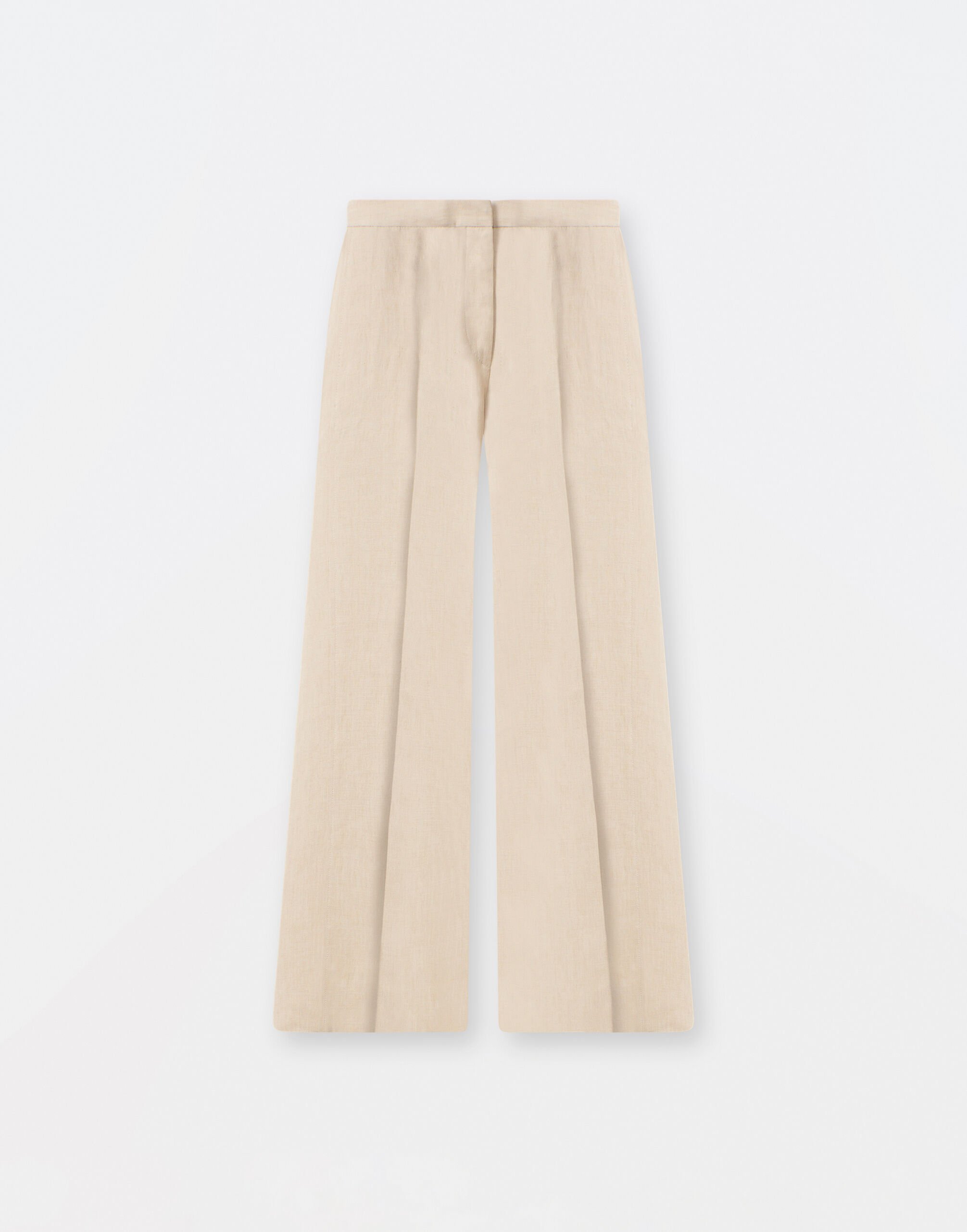 Wide leg canvas sales trousers