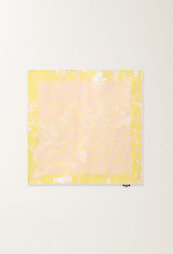 Fabiana Filippi Tuch mit Print Tilia aus Seide ROSA SAD265A965L2080000