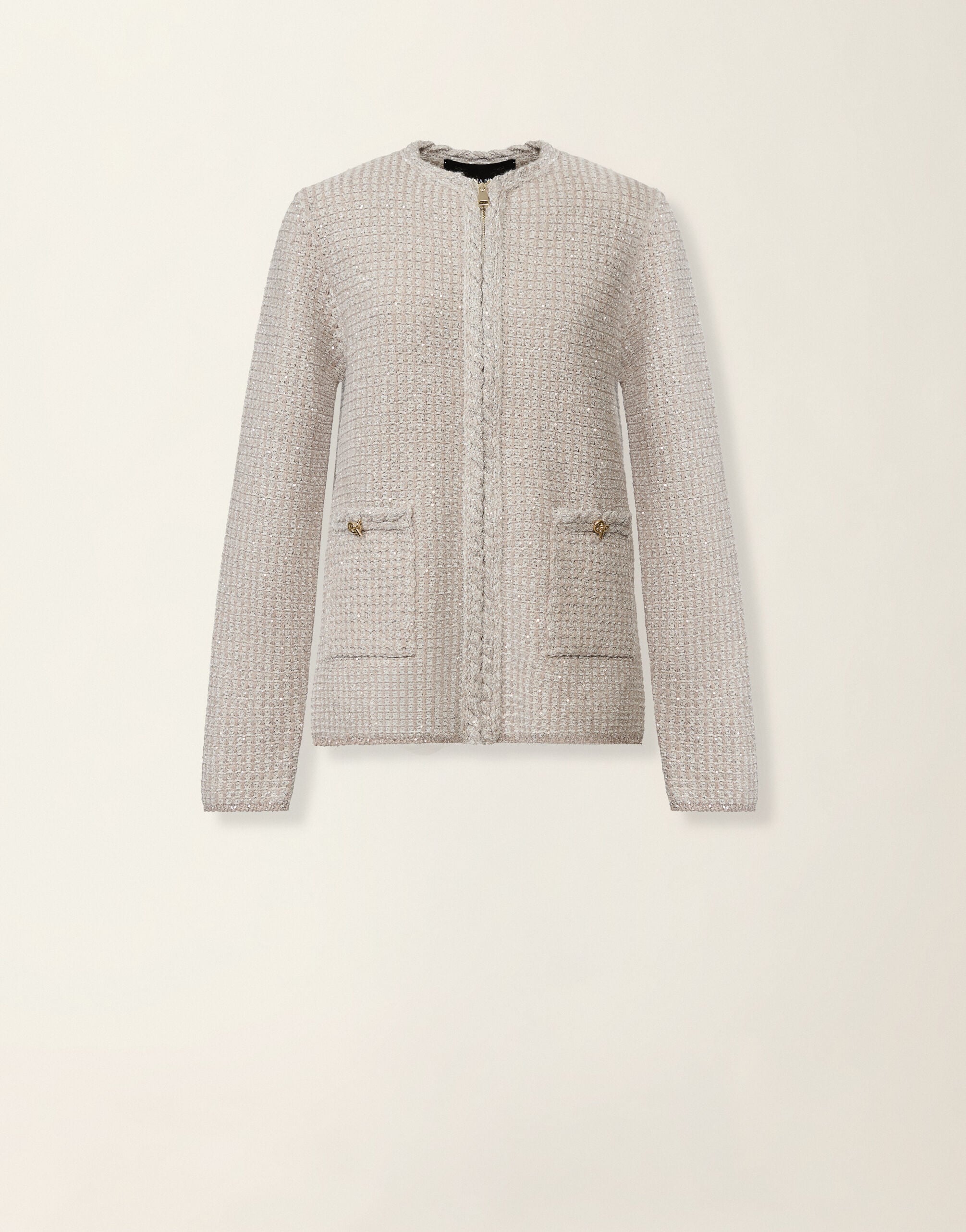 Fabiana Filippi Tweedjacke, granit Granit GCD216F165M2570000